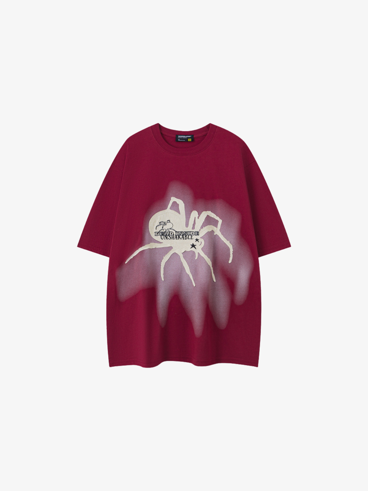KG Spider Embroidered T-Shirt - KAEDE GARDENS