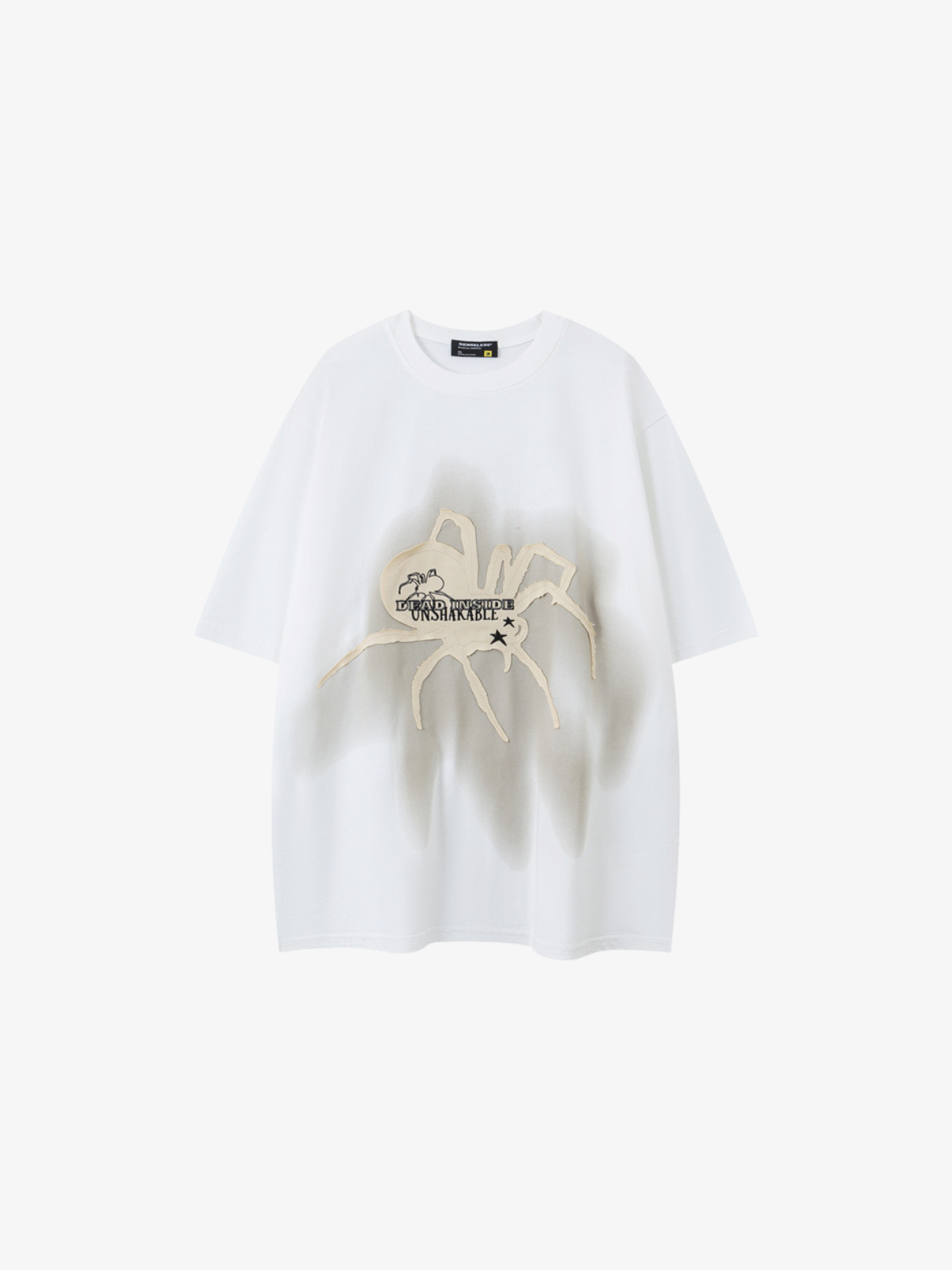 KG Spider Embroidered T-Shirt - KAEDE GARDENS