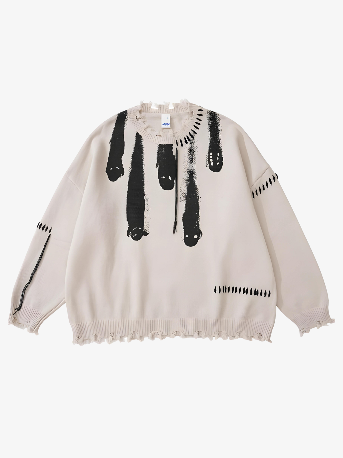 KG Eerie Graphic Sweater - KAEDE GARDENS