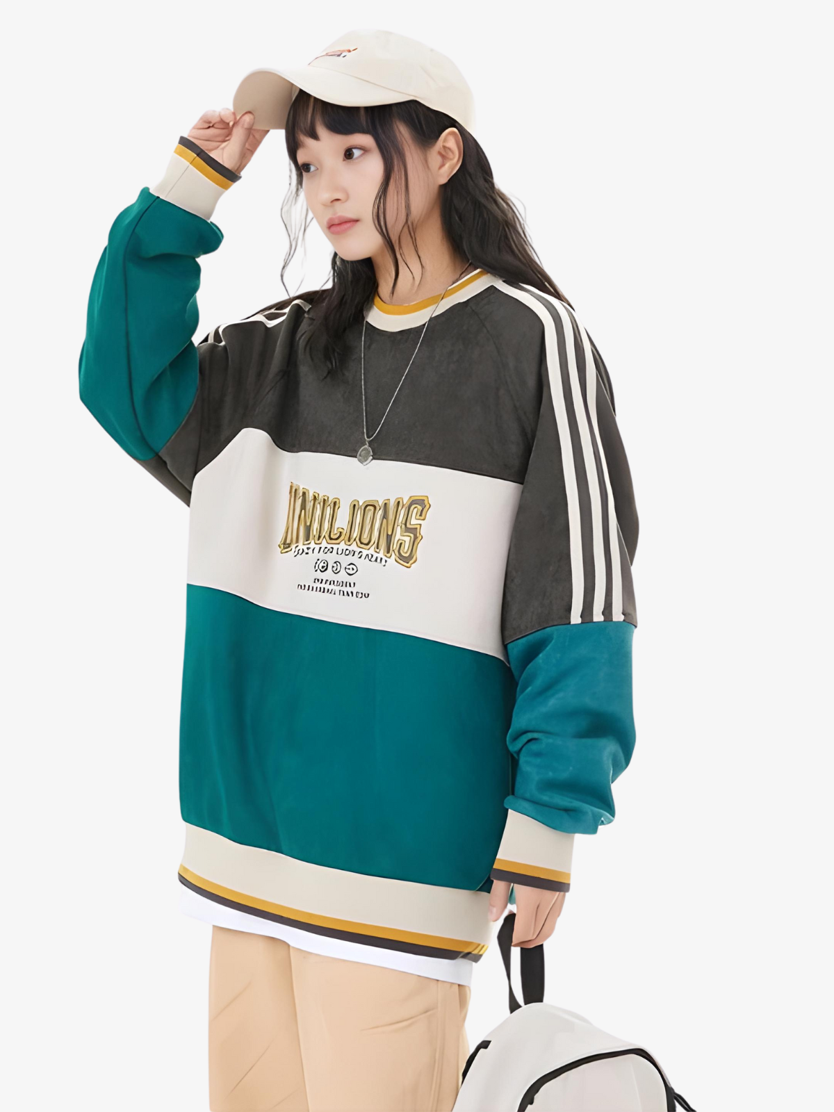 KG Colorful Suede Sweater - KAEDE GARDENS