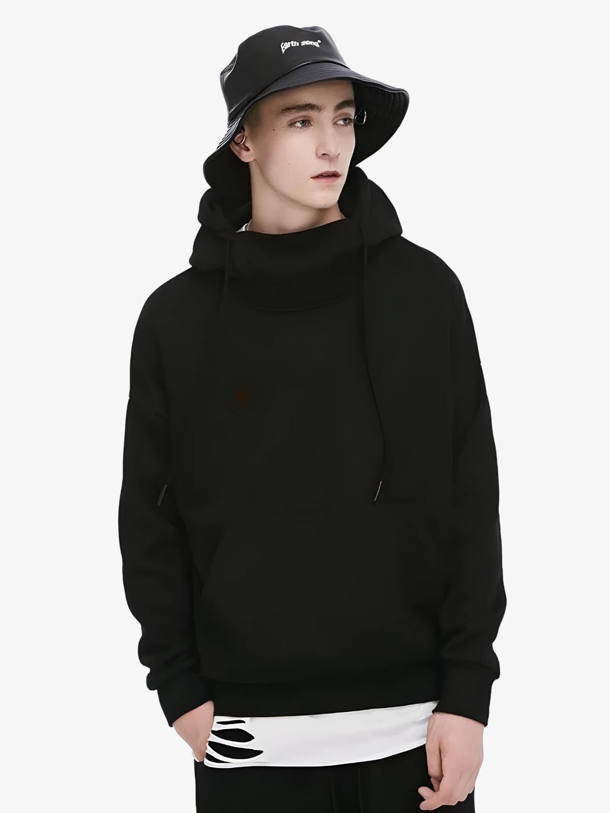 KG Thick Fleece Hoodie - KAEDE GARDENS