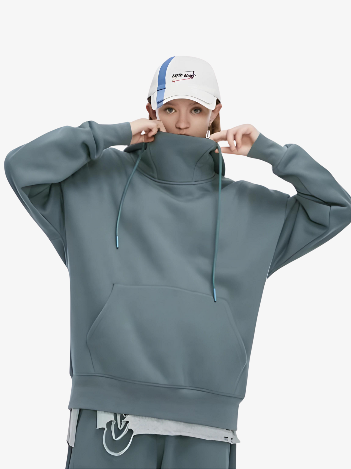 KG Thick Fleece Hoodie - KAEDE GARDENS