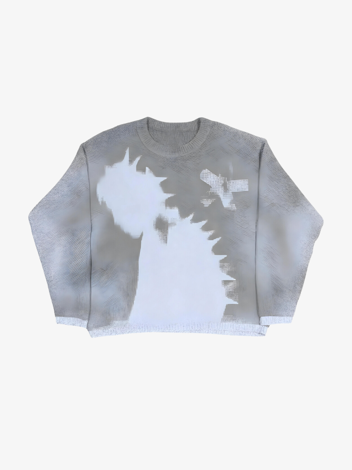 KG Silhouette Shadow Sweater - KAEDE GARDENS
