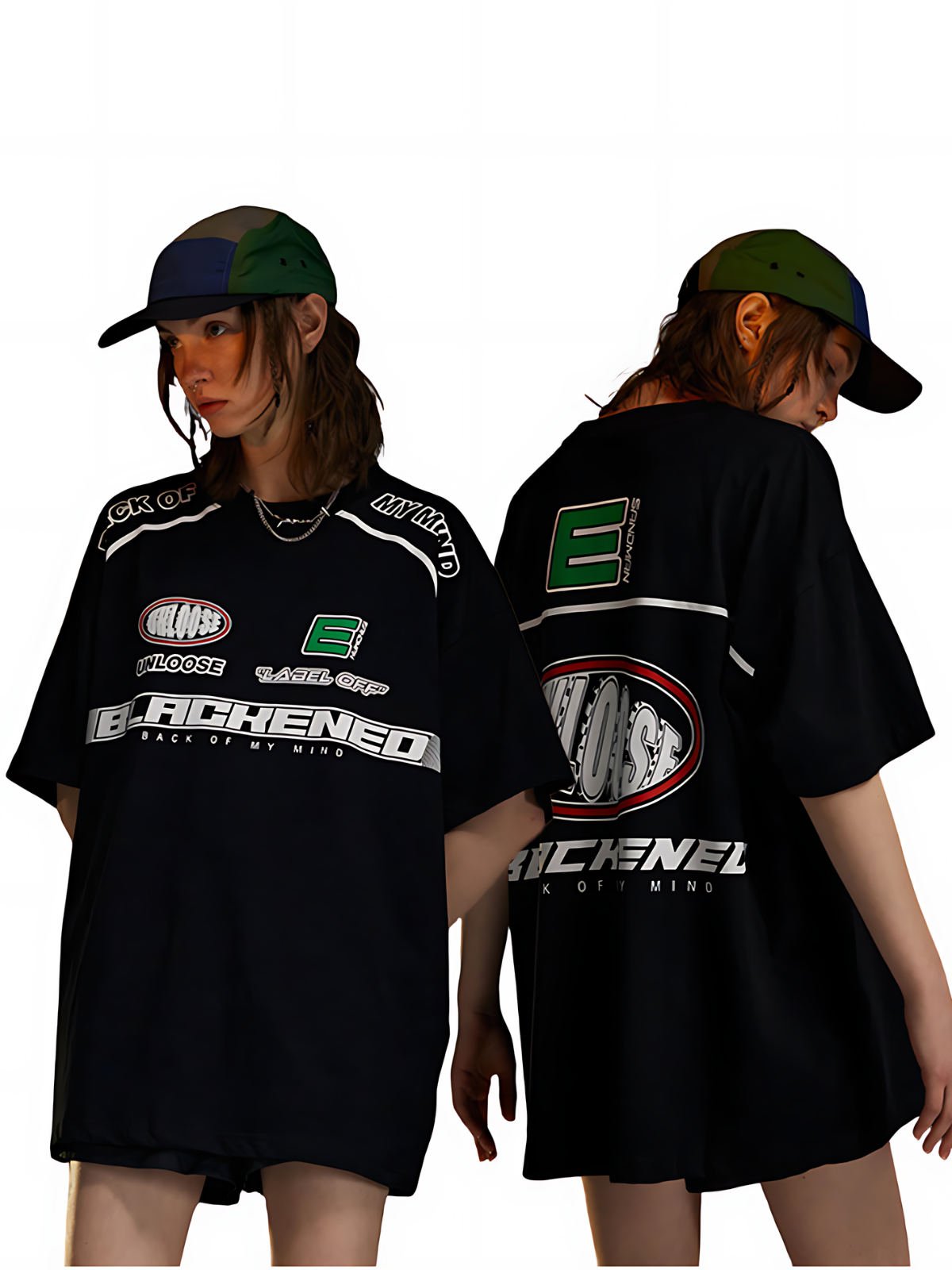 KG Hip Hop Racing T-Shirt - KAEDE GARDENS