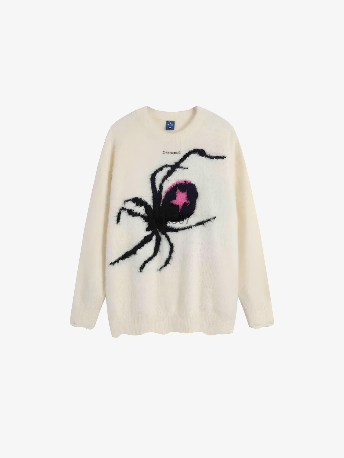 KG Spider Graphic Sweater - KAEDE GARDENS