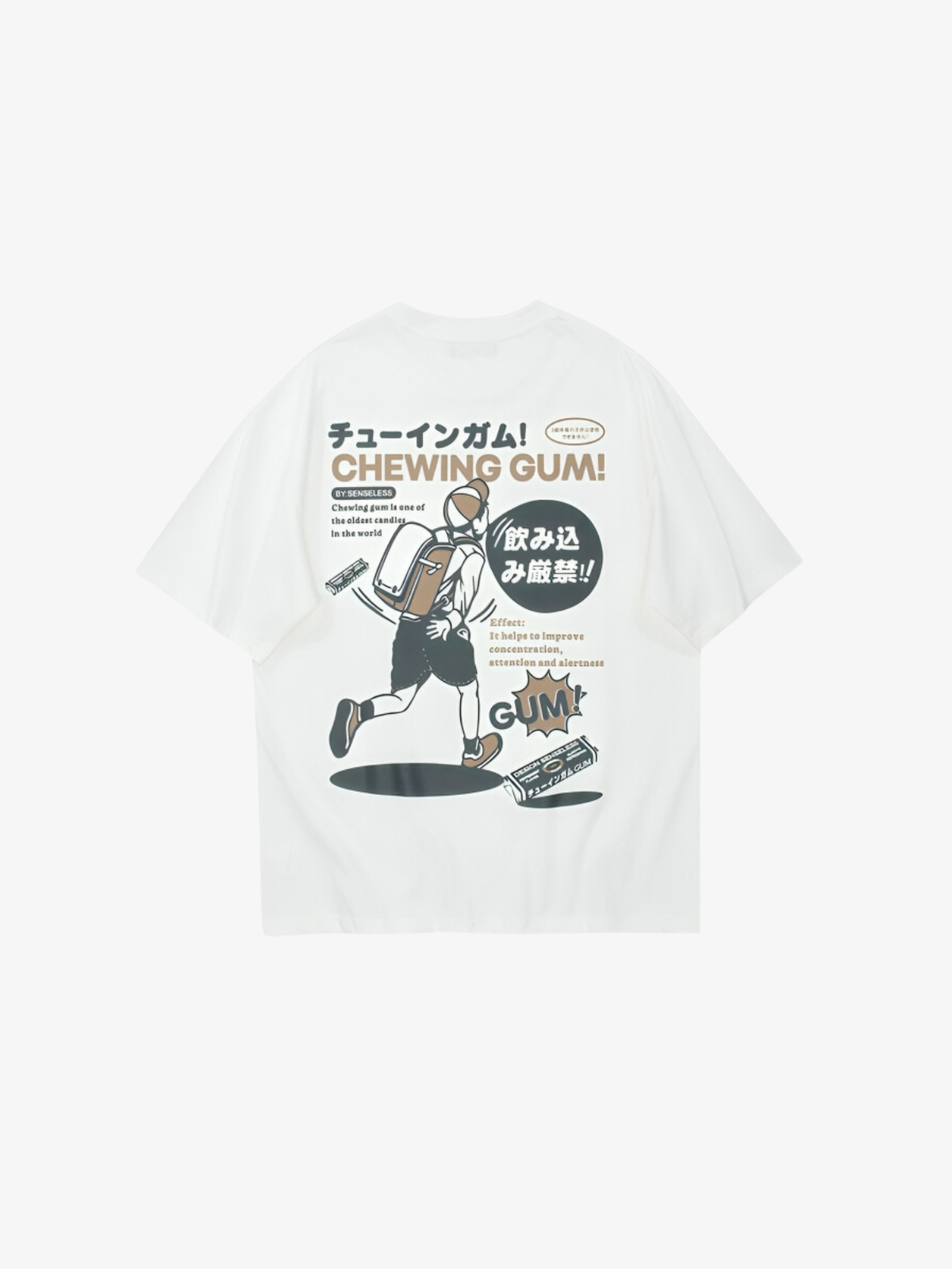 KG Cartoon Vintage T-Shirt - KAEDE GARDENS