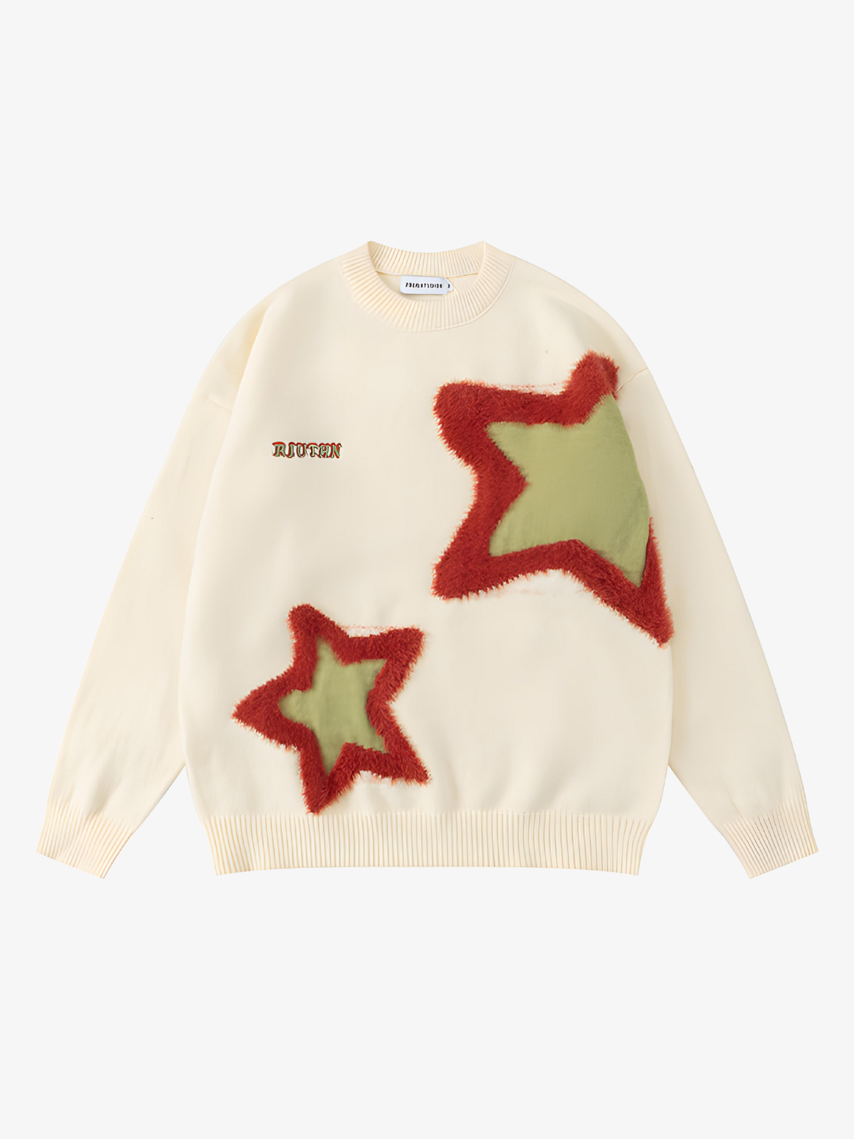 KG Double Star Sweater - KAEDE GARDENS
