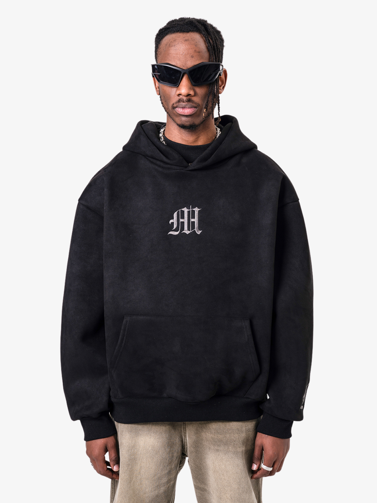 KG Men's Embroidered Scribe Hoodie - KAEDE GARDENS