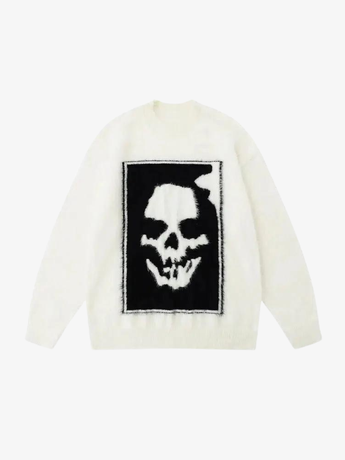 KG Skull Gothic Sweater - KAEDE GARDENS