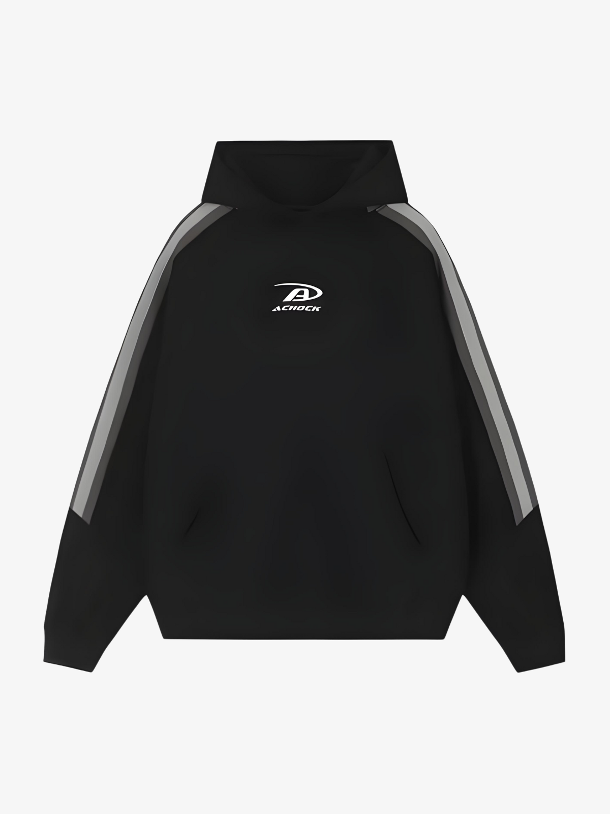 KG Tri-Stripe Stitched Hoodie - KAEDE GARDENS