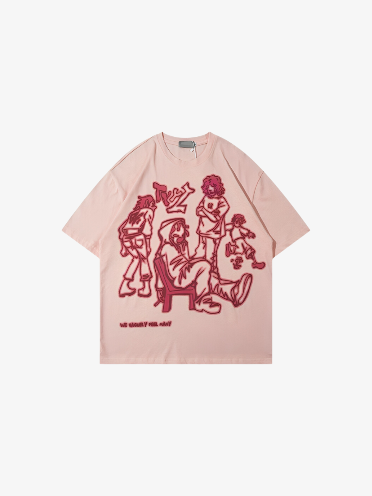 KG Cartoon Graphic T-Shirt - KAEDE GARDENS