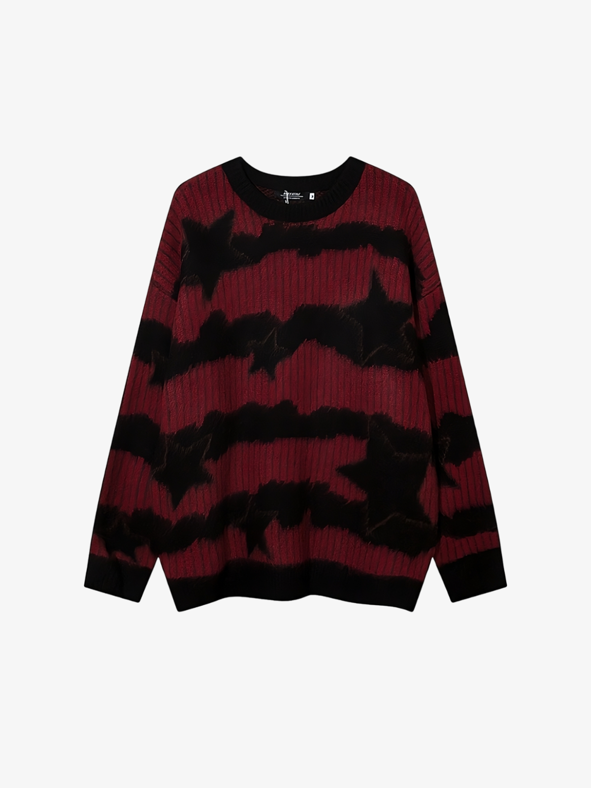 KG Creative Striped Star Sweater - KAEDE GARDENS