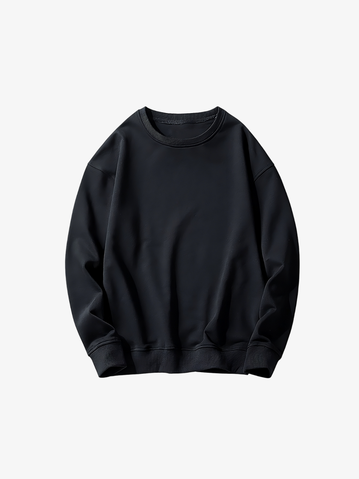 KG Basic Round Neck Sweater - KAEDE GARDENS