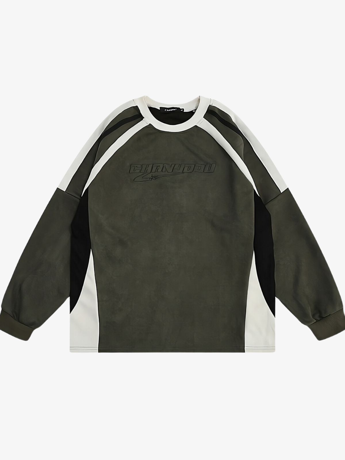 KG Stitching Contrast Sweater - KAEDE GARDENS