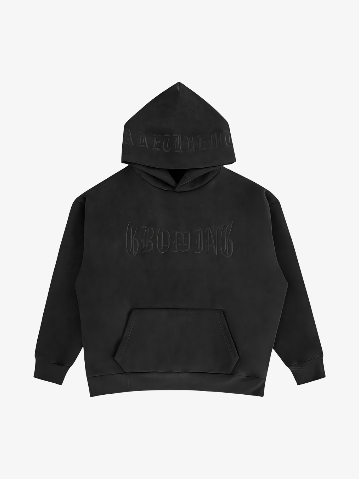 KG Contrast Acid Wash Hoodie - KAEDE GARDENS