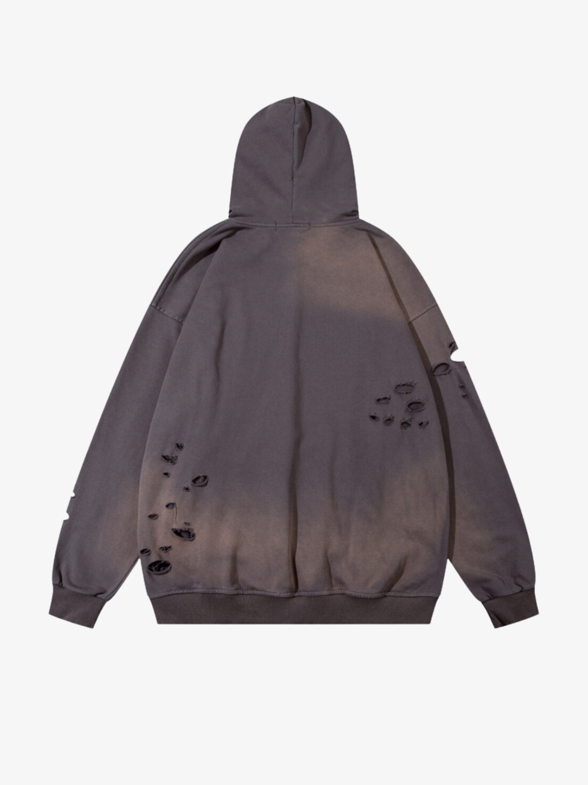 KG Acid Wash Graffiti Hoodie - KAEDE GARDENS