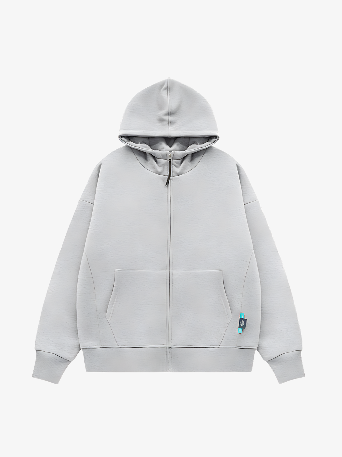 KG Heavy High Zipper Hoodie - KAEDE GARDENS