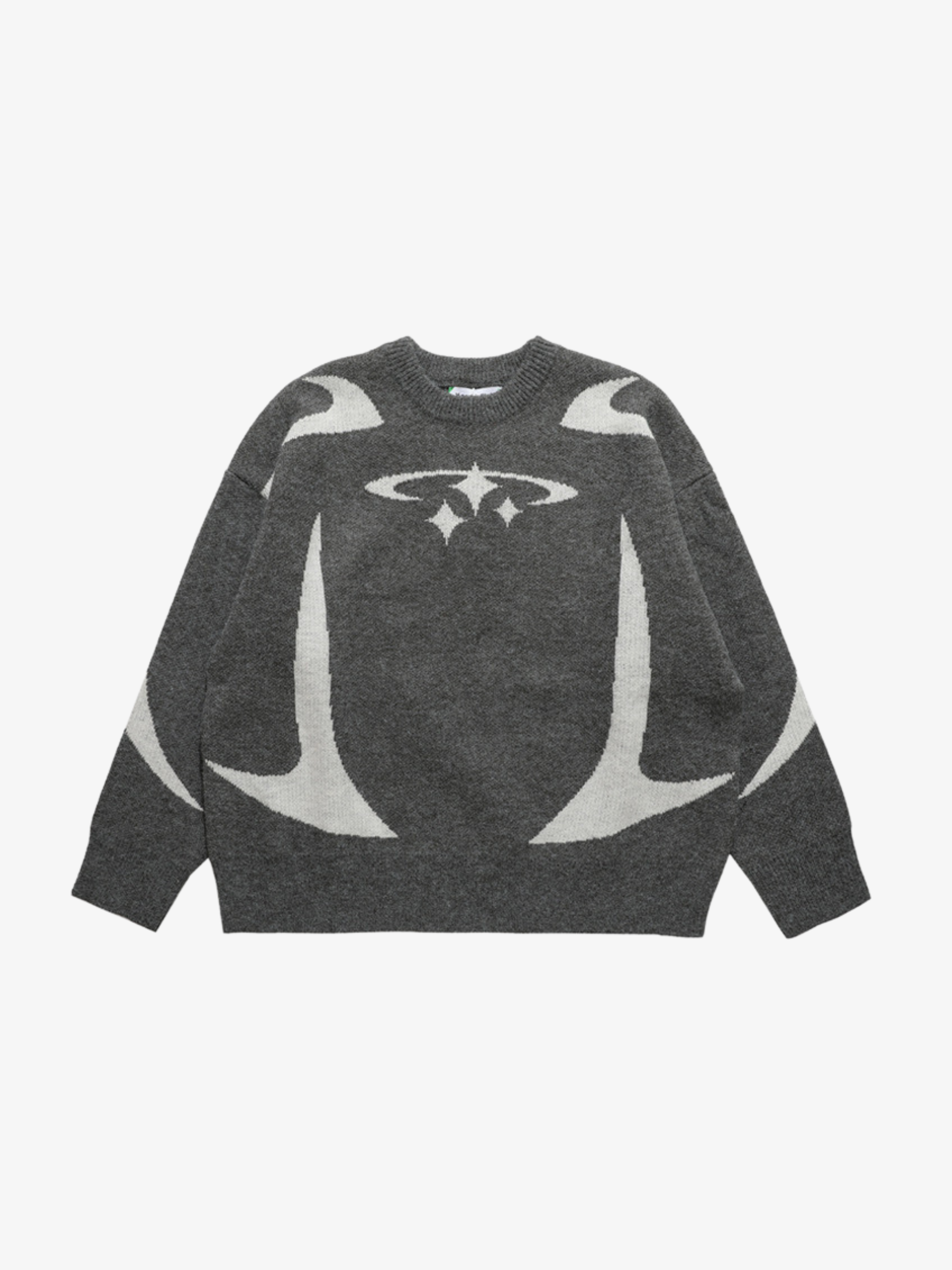 KG Y2K Star Graphic Sweater