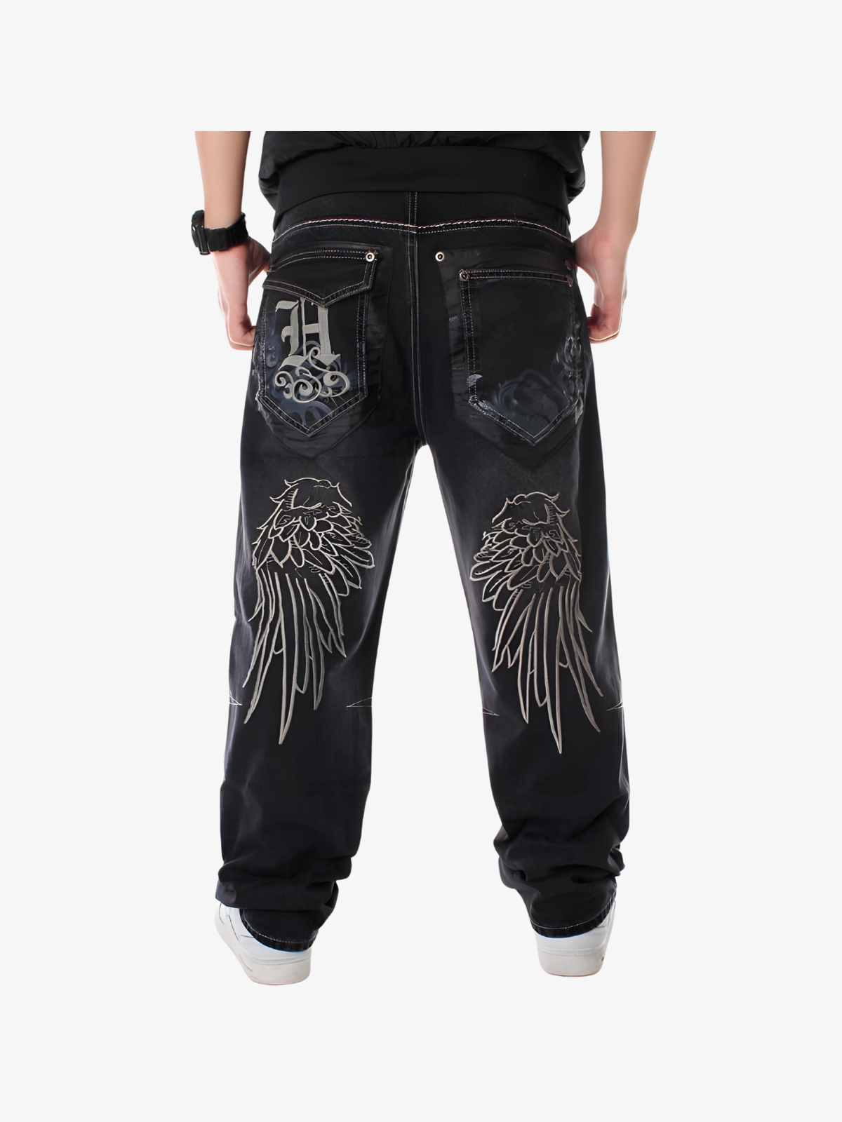 KG Abstract Art Jeans