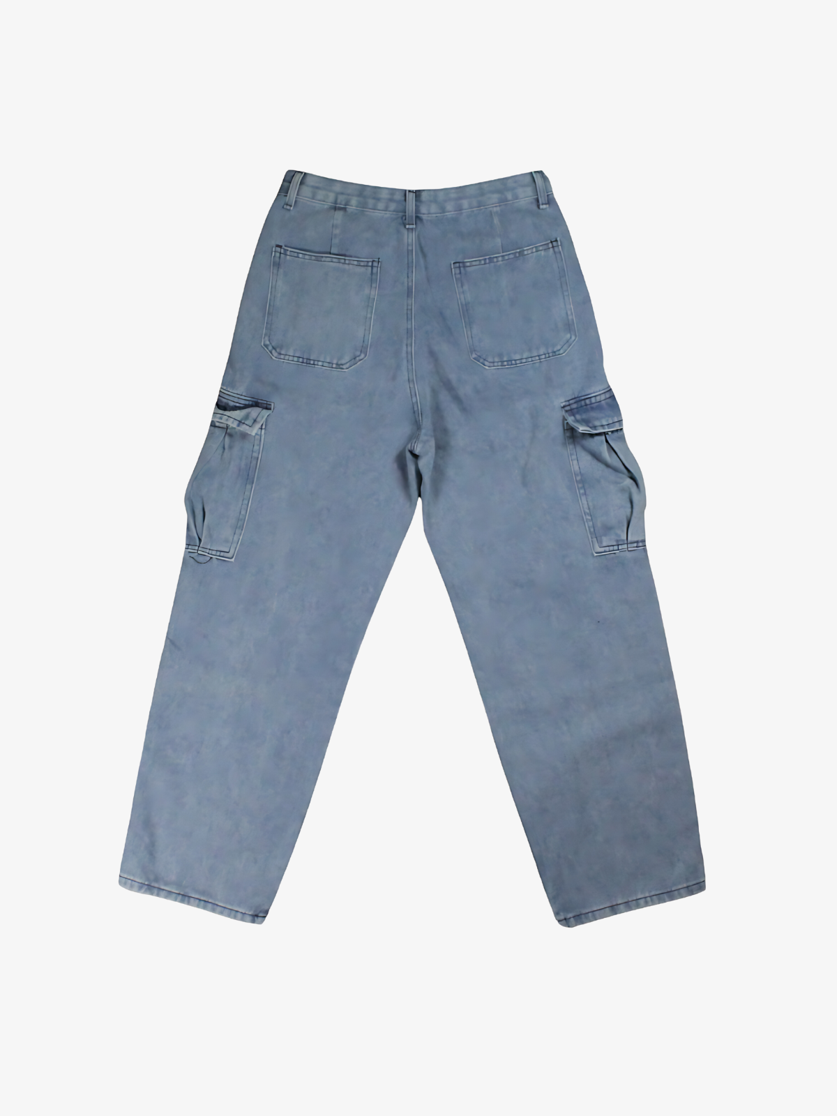 KG Retro Wide Leg Washed Jeans