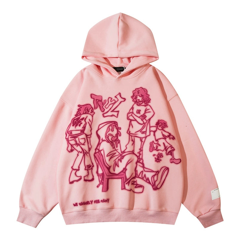 KG Cartoon Hoodie - KAEDE GARDENS