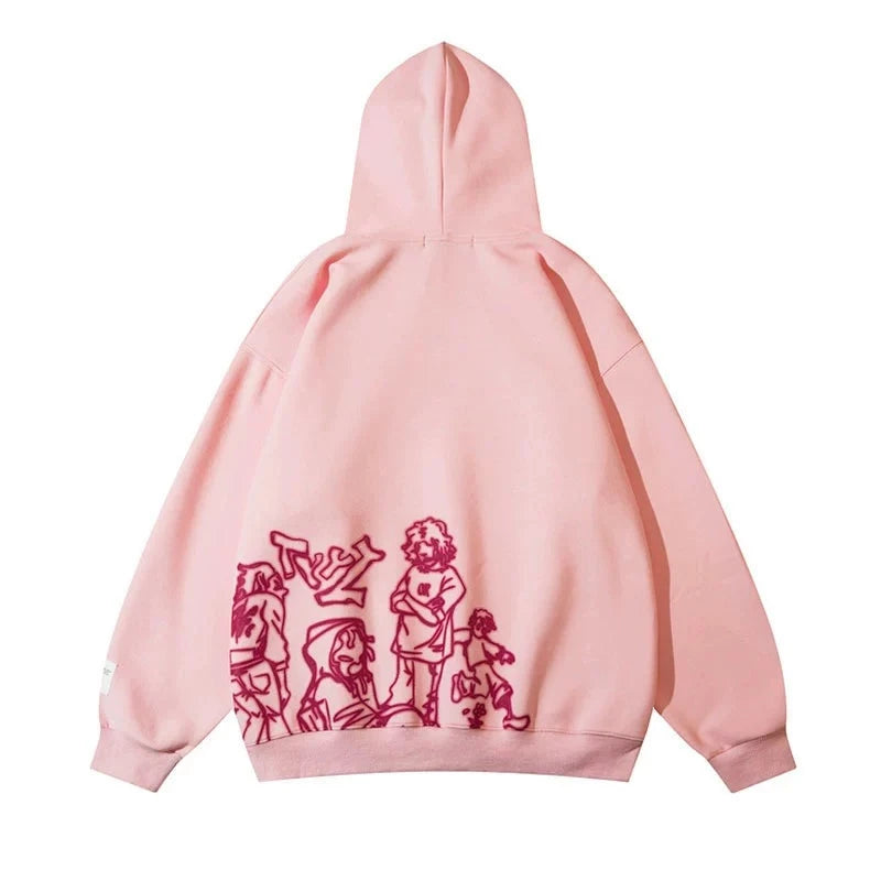 KG Cartoon Hoodie - KAEDE GARDENS