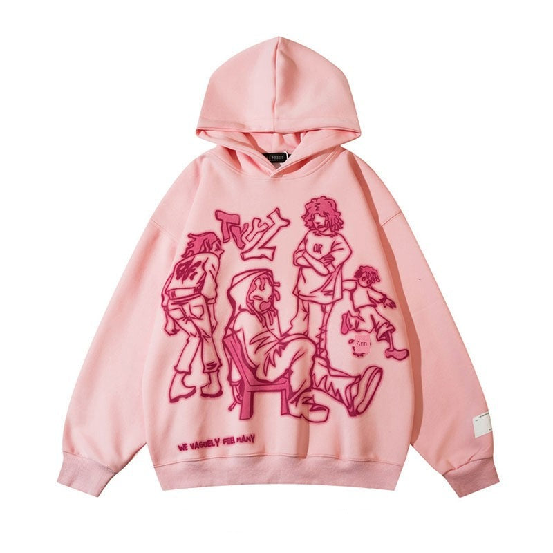 KG Cartoon Hoodie - KAEDE GARDENS