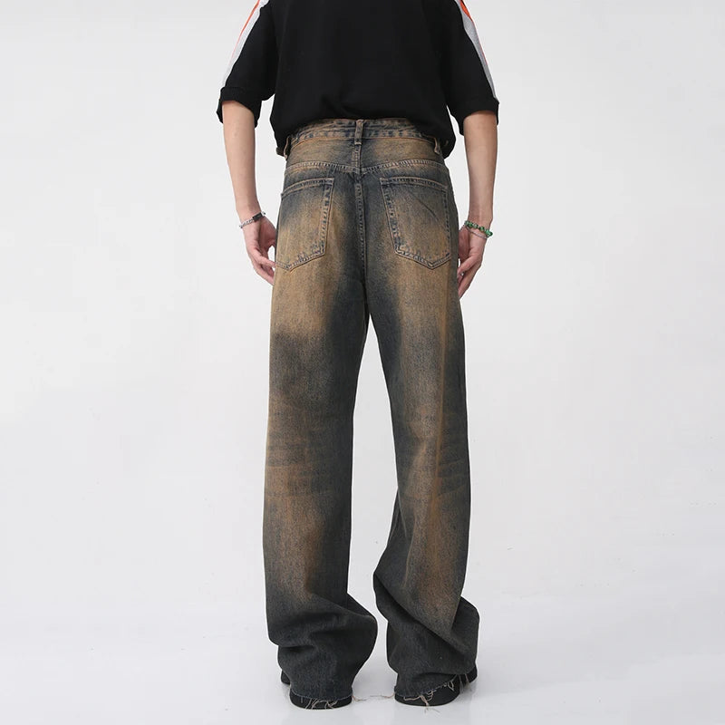 Kaede Gardens Vintage Men's Burrs Jeans - KAEDE GARDENS