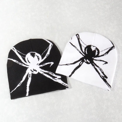 Spider print beanie - KAEDE GARDENS
