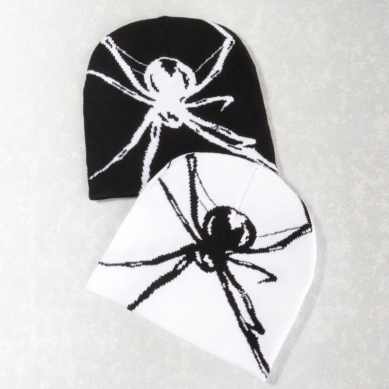 Spider print beanie - KAEDE GARDENS