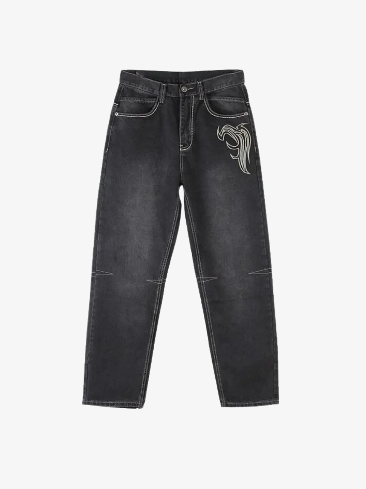 KG Abstract Art Jeans