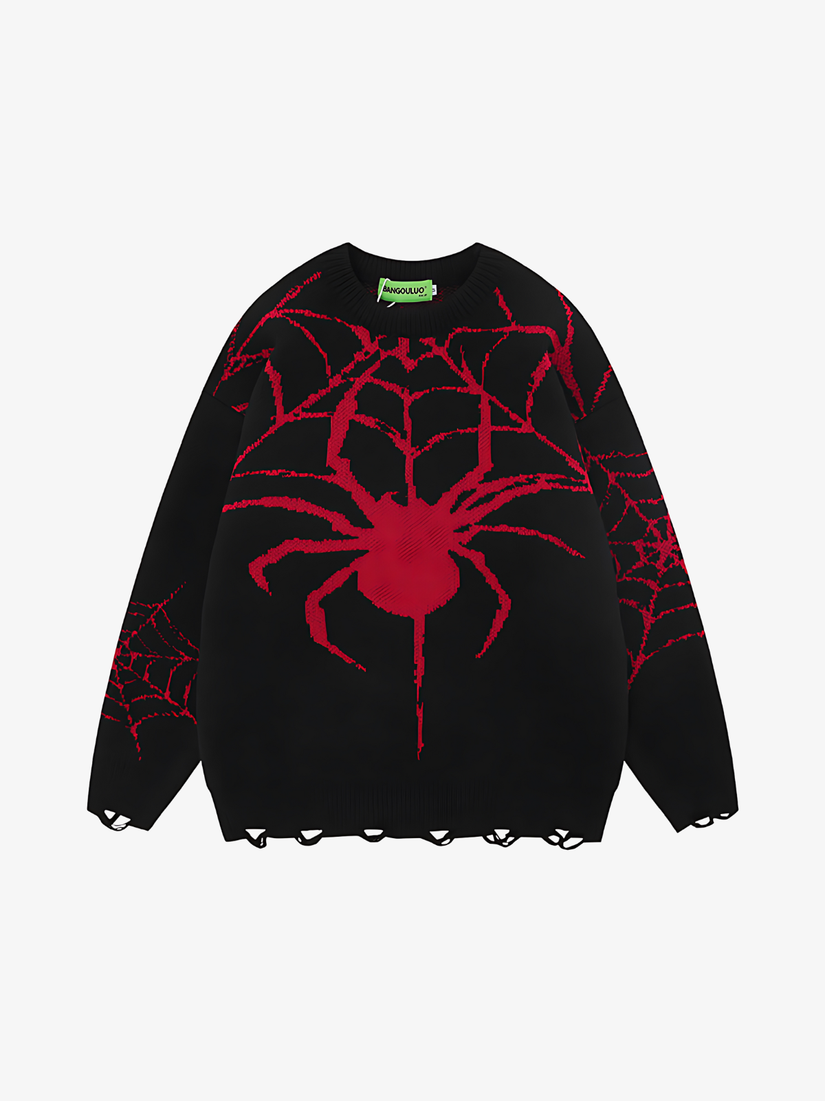 KG Spider Contrast Knitted Sweater