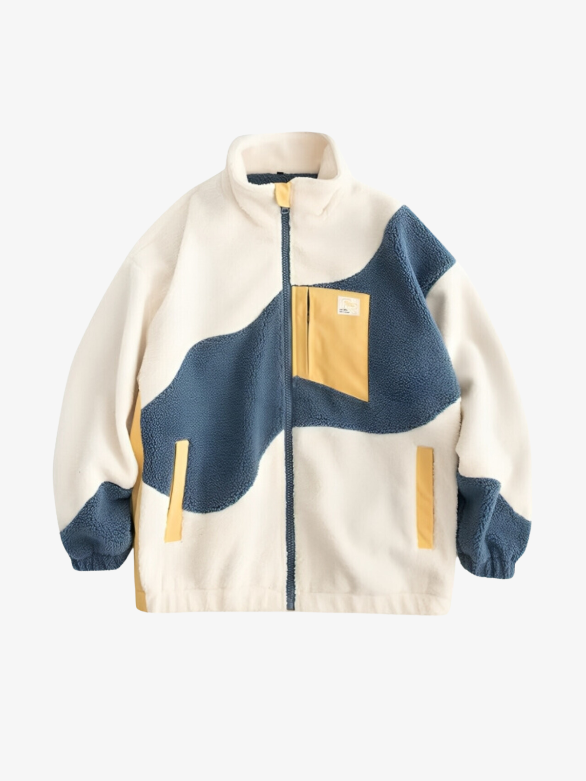 KG Wave Patterned Fleece Jacket