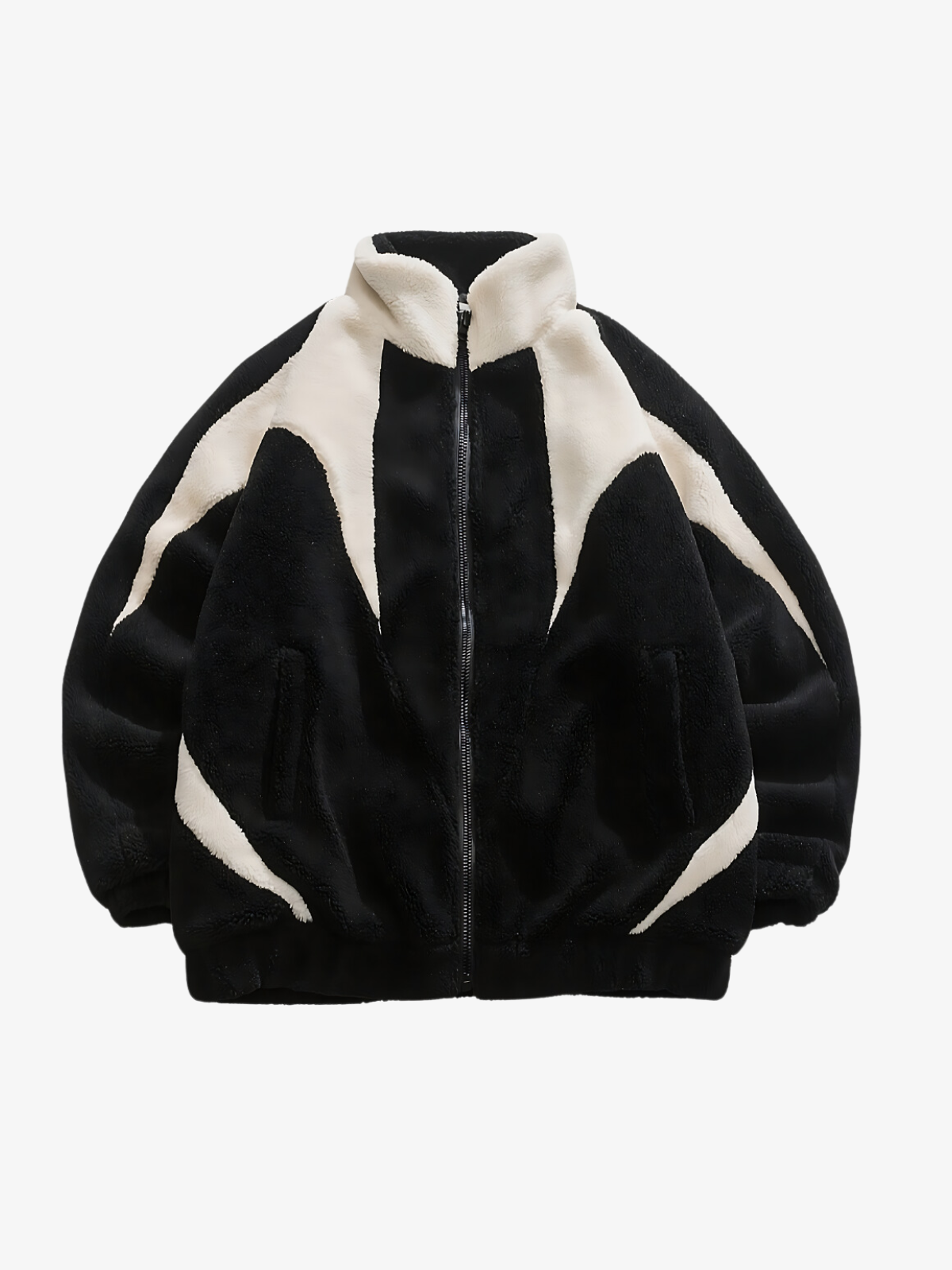 KG Thick Patterned Cotton Fleece Jacket