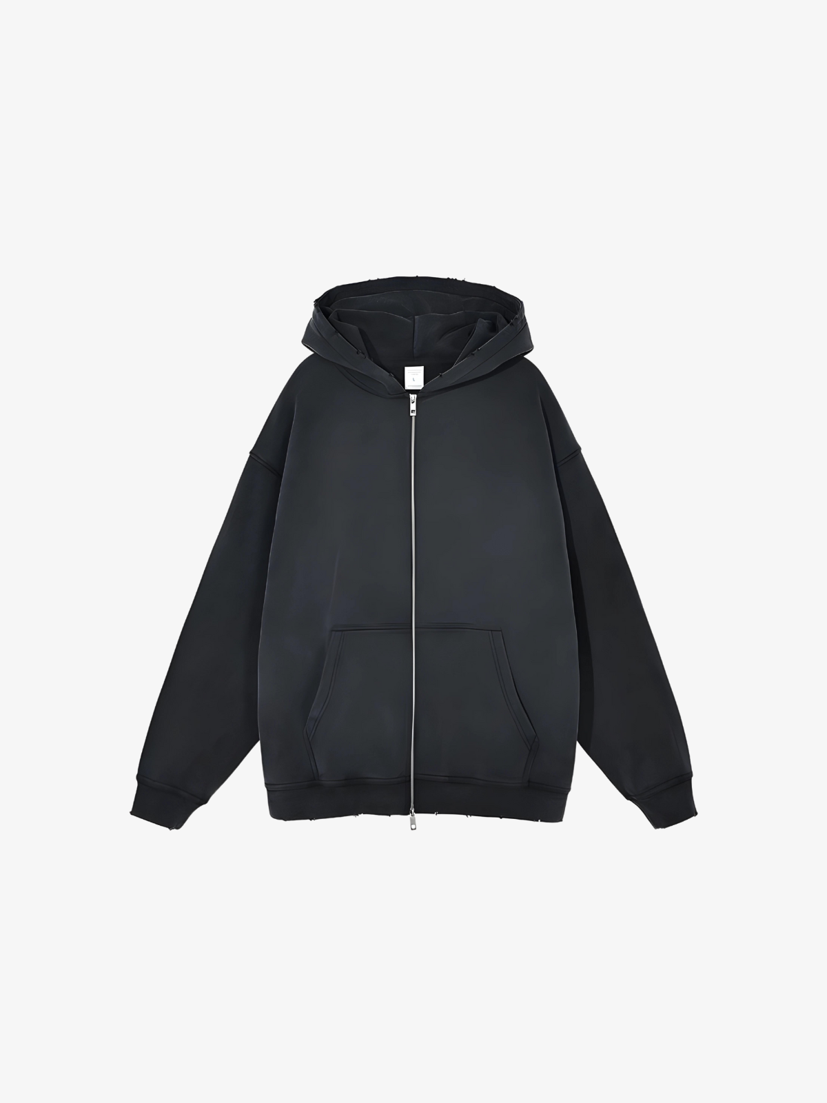 KG Pure Cotton Frayed Hoodie