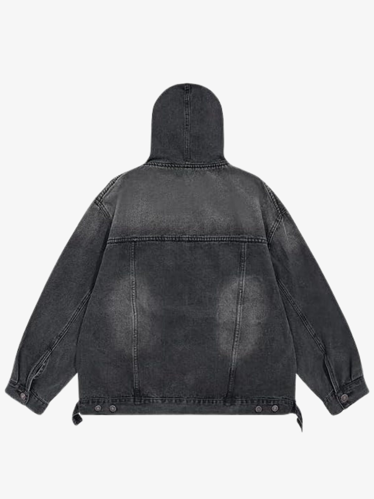 KG Acid Wash Patterned Hoodie