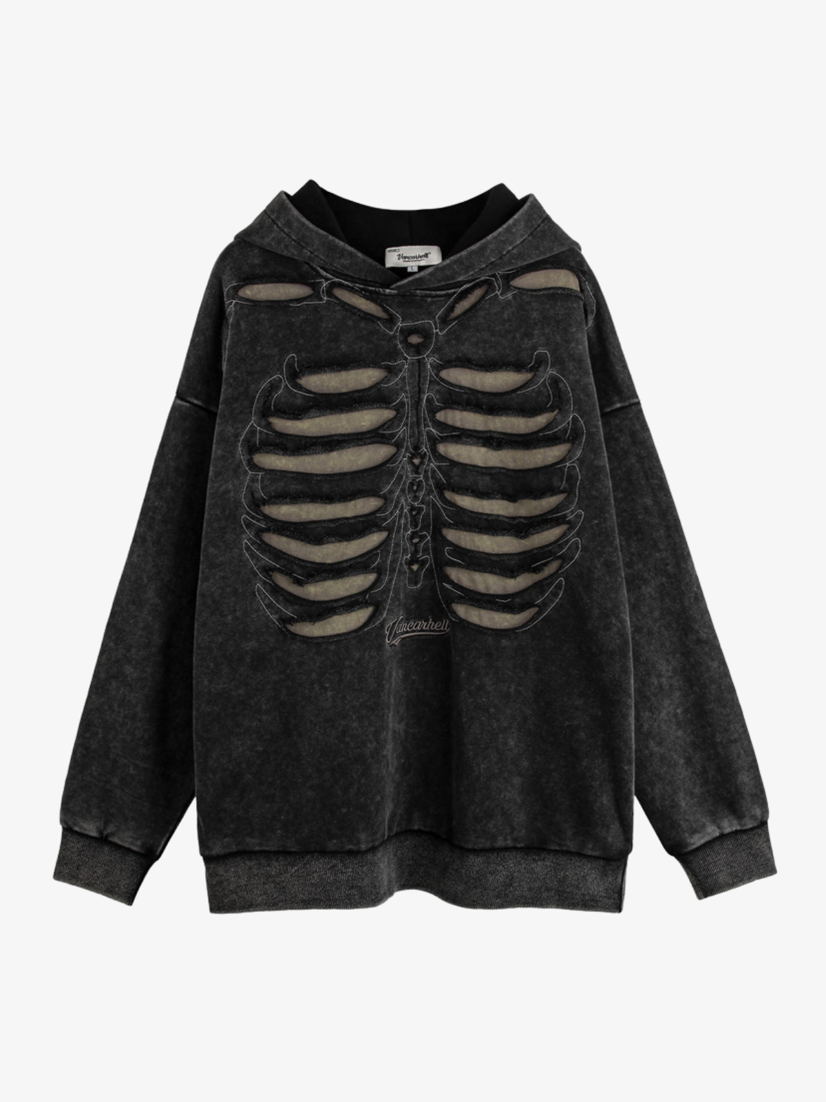 KG Cut Out Skeleton Hoodie