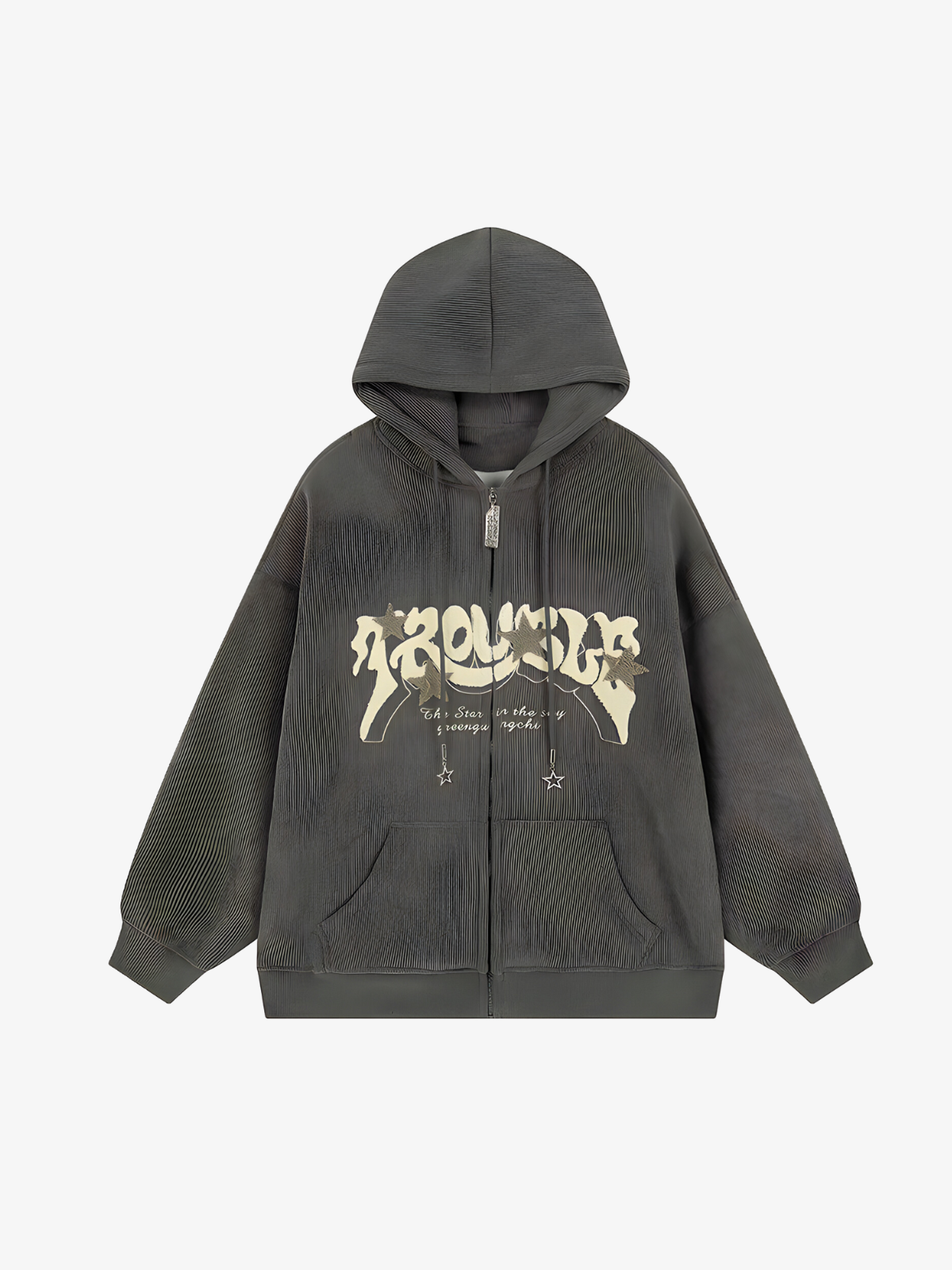 KG Corduroy Zip-Up Hoodie