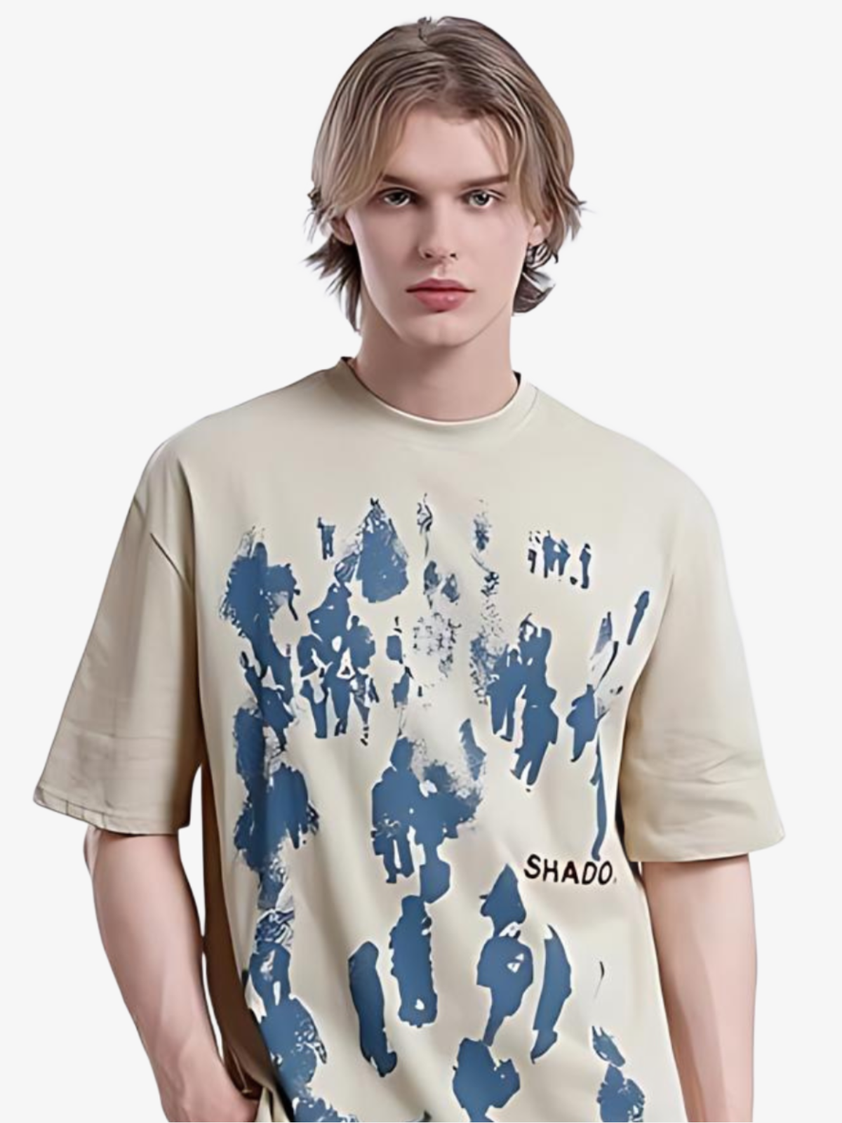 KG Abstract 'Shadow' Graphic T-Shirt