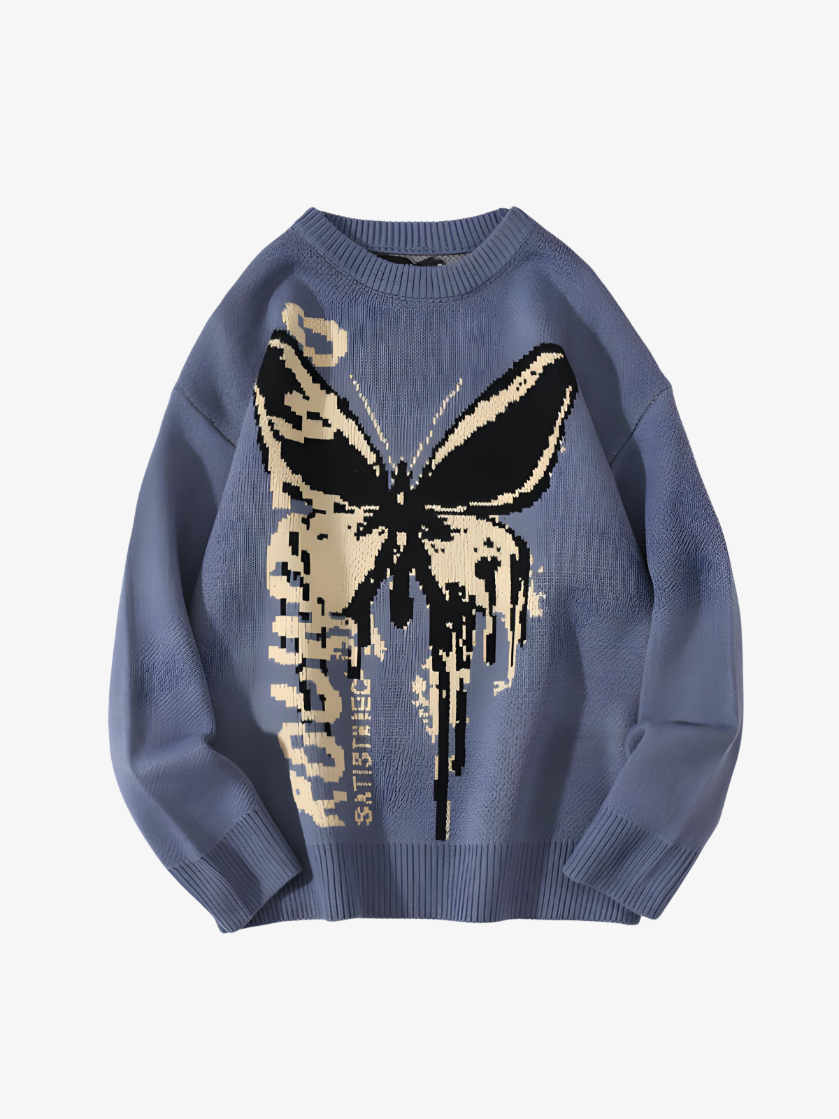 KG Butterfly Patterned Sweater