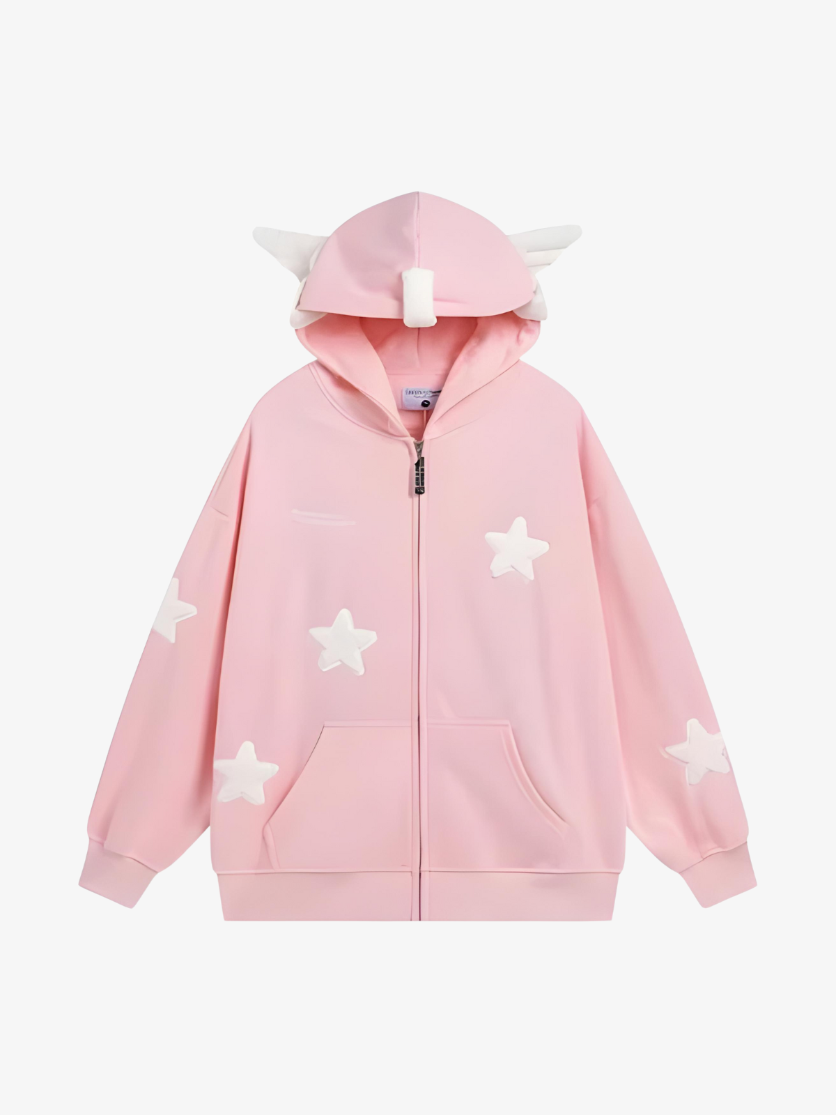 KG Velvet Star Zip-Up Hoodie