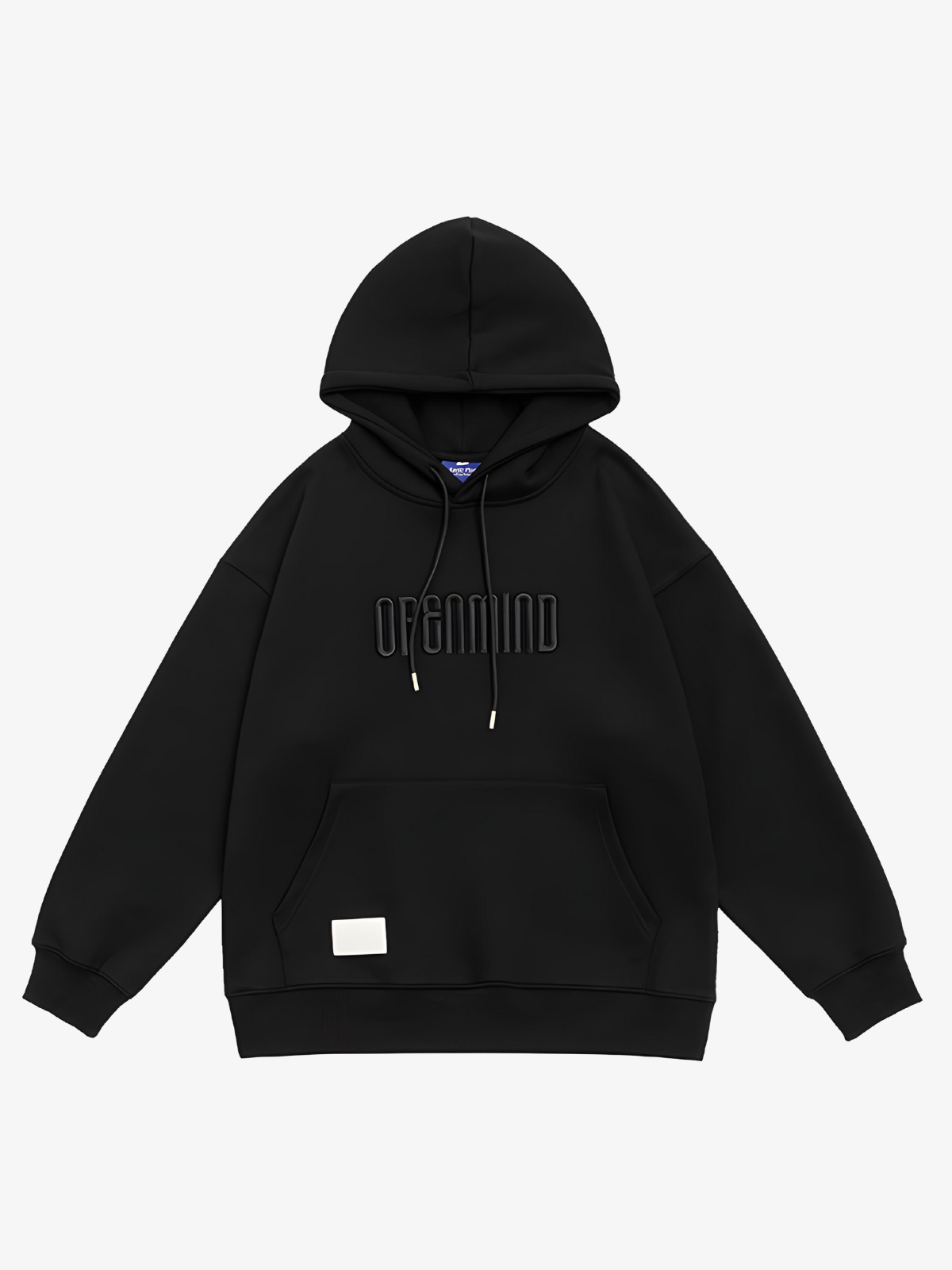 KG Embroidered Solid Color Hoodie