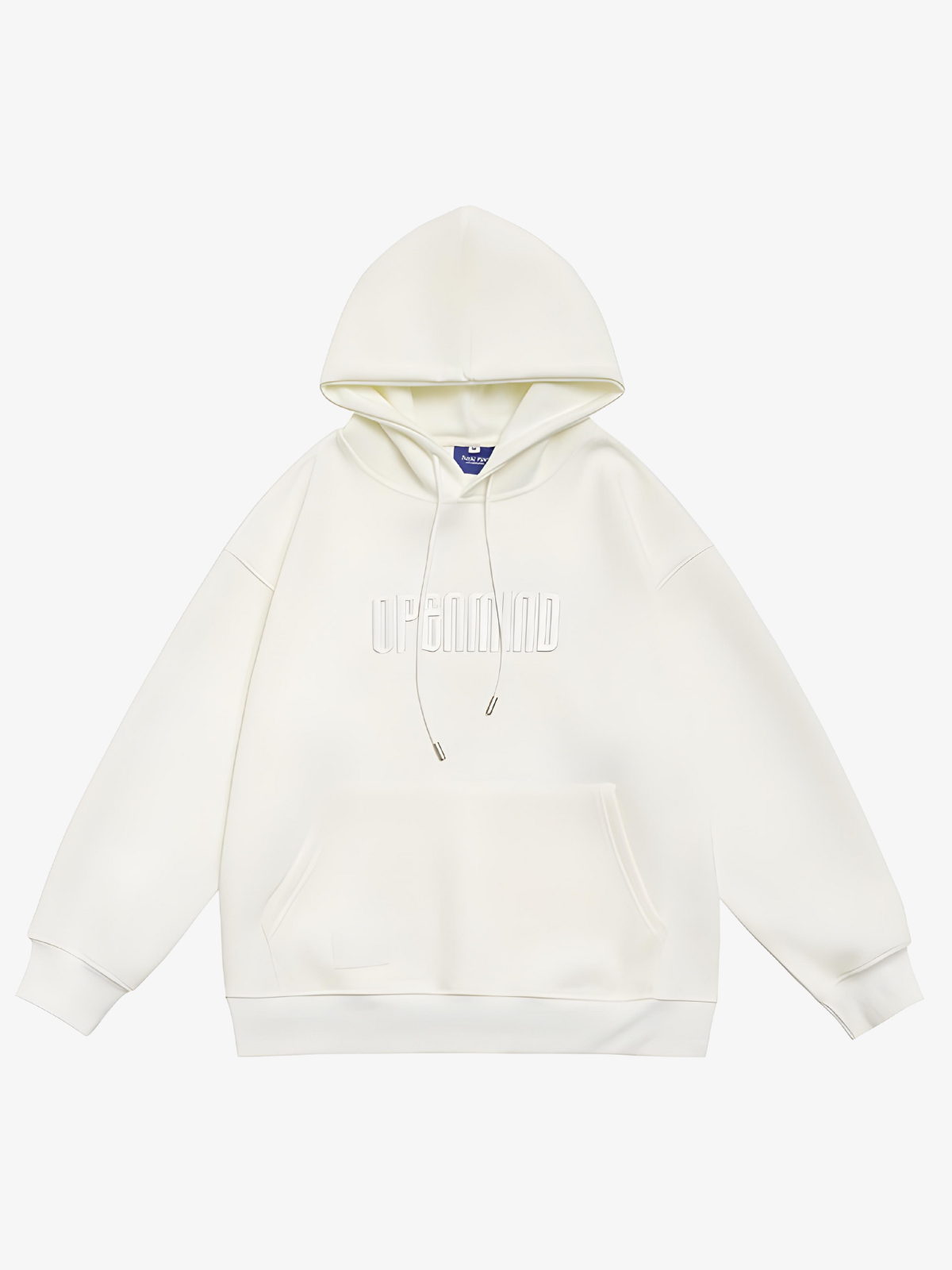 KG Embroidered Solid Color Hoodie