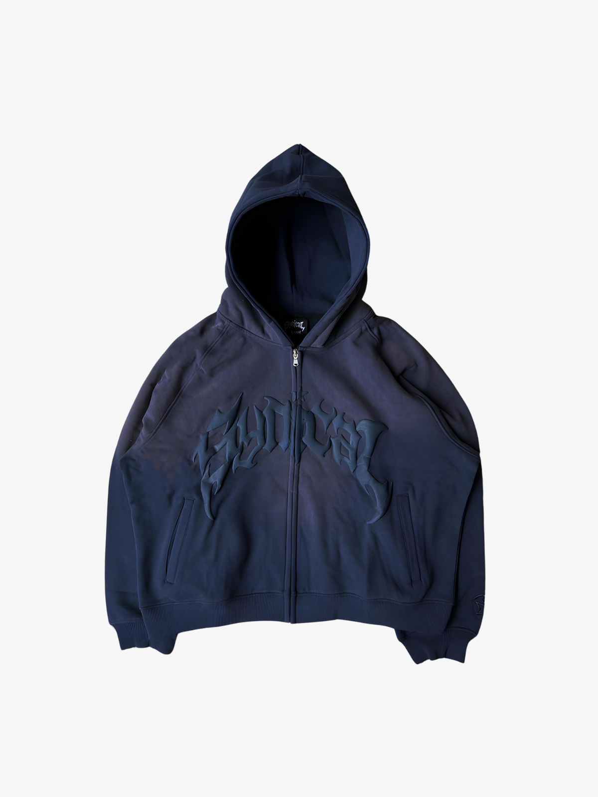 KG Gothic Letter Printed Hoodie