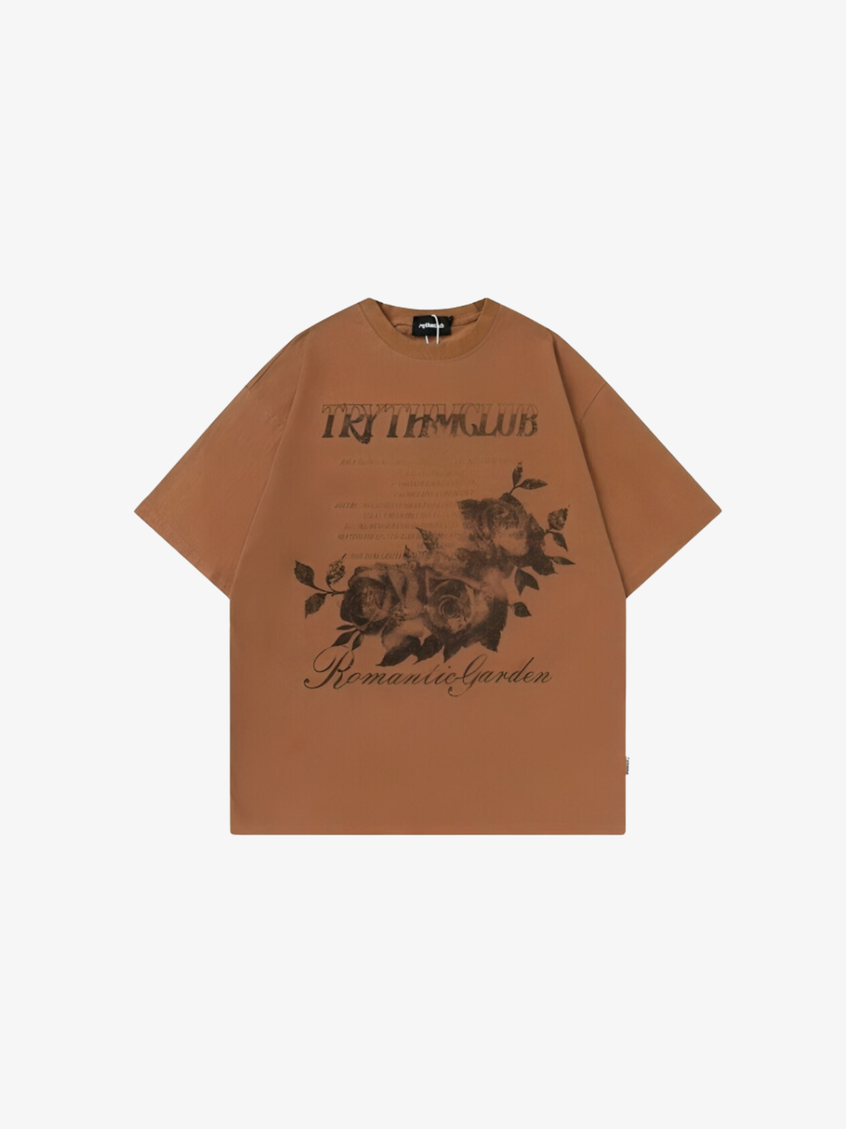 KG Distressed Rose Print T-Shirt