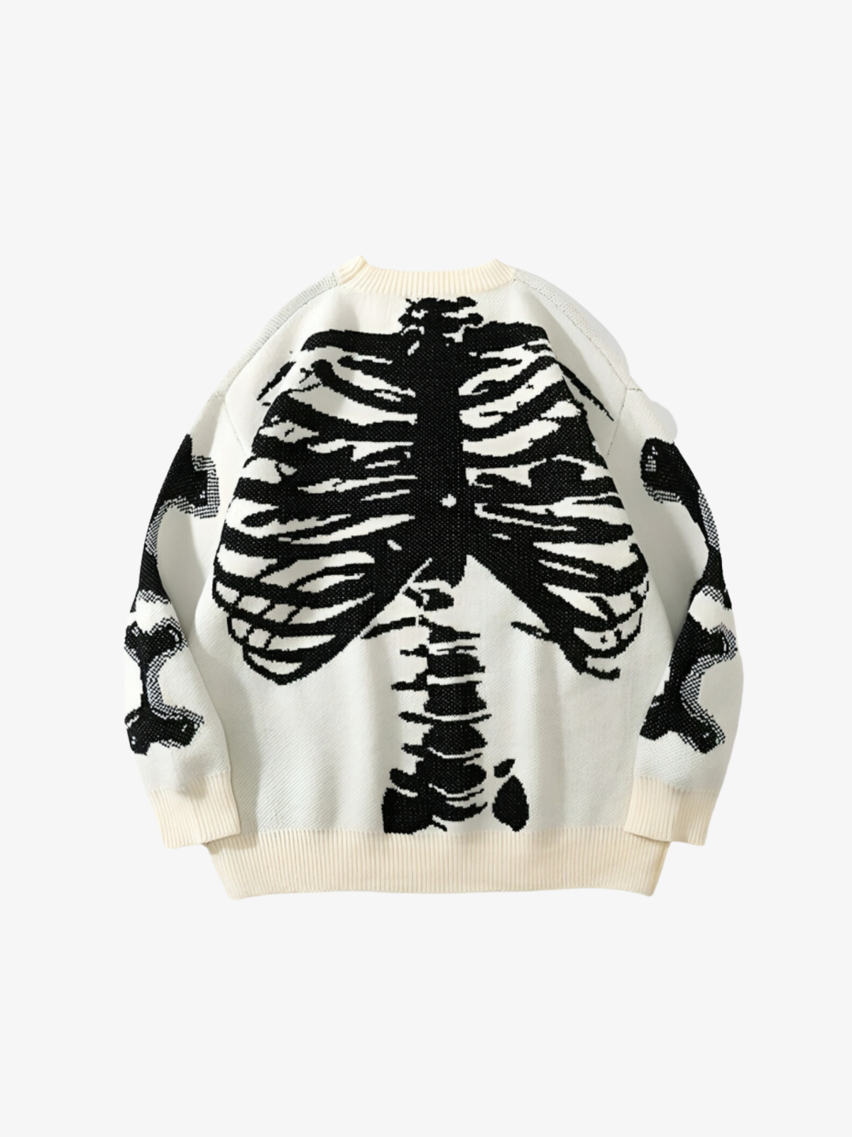 KG Skeleton Patterned Sweater