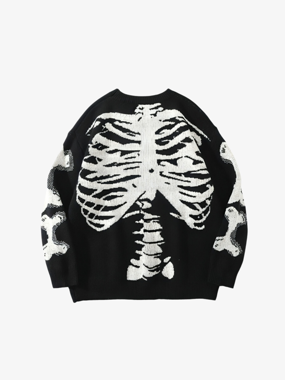 KG Skeleton Patterned Sweater