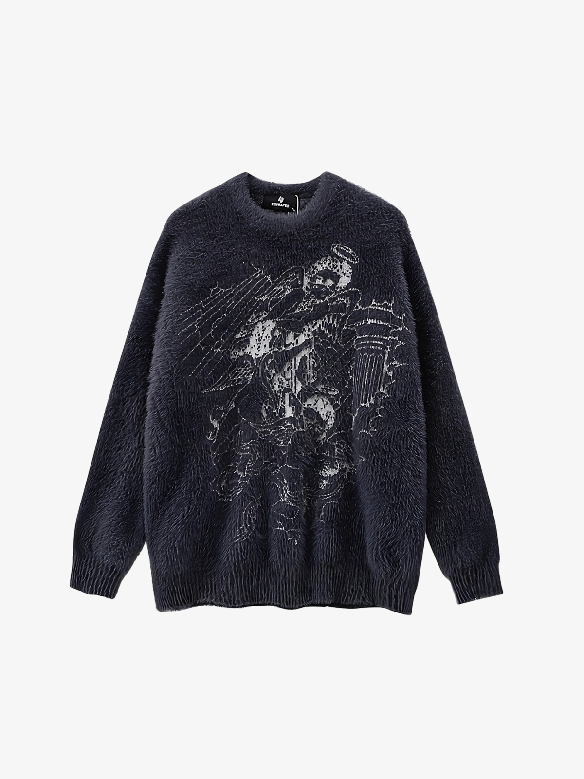 KG Mink Graphic Sweater