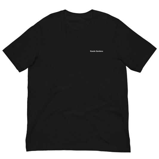KG Embroidered Unisex t-shirt - KAEDE GARDENS